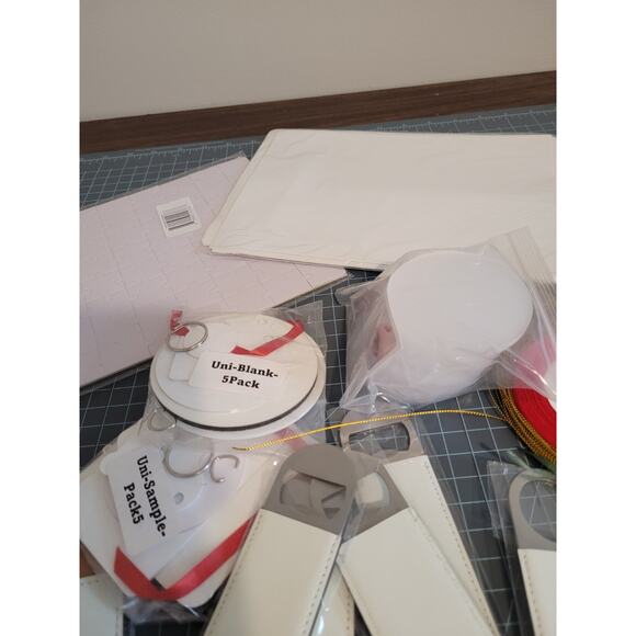 Craft Sublimation blank lot Bundle Keychain Bottle Opener ornaments - Picture 4 of 4